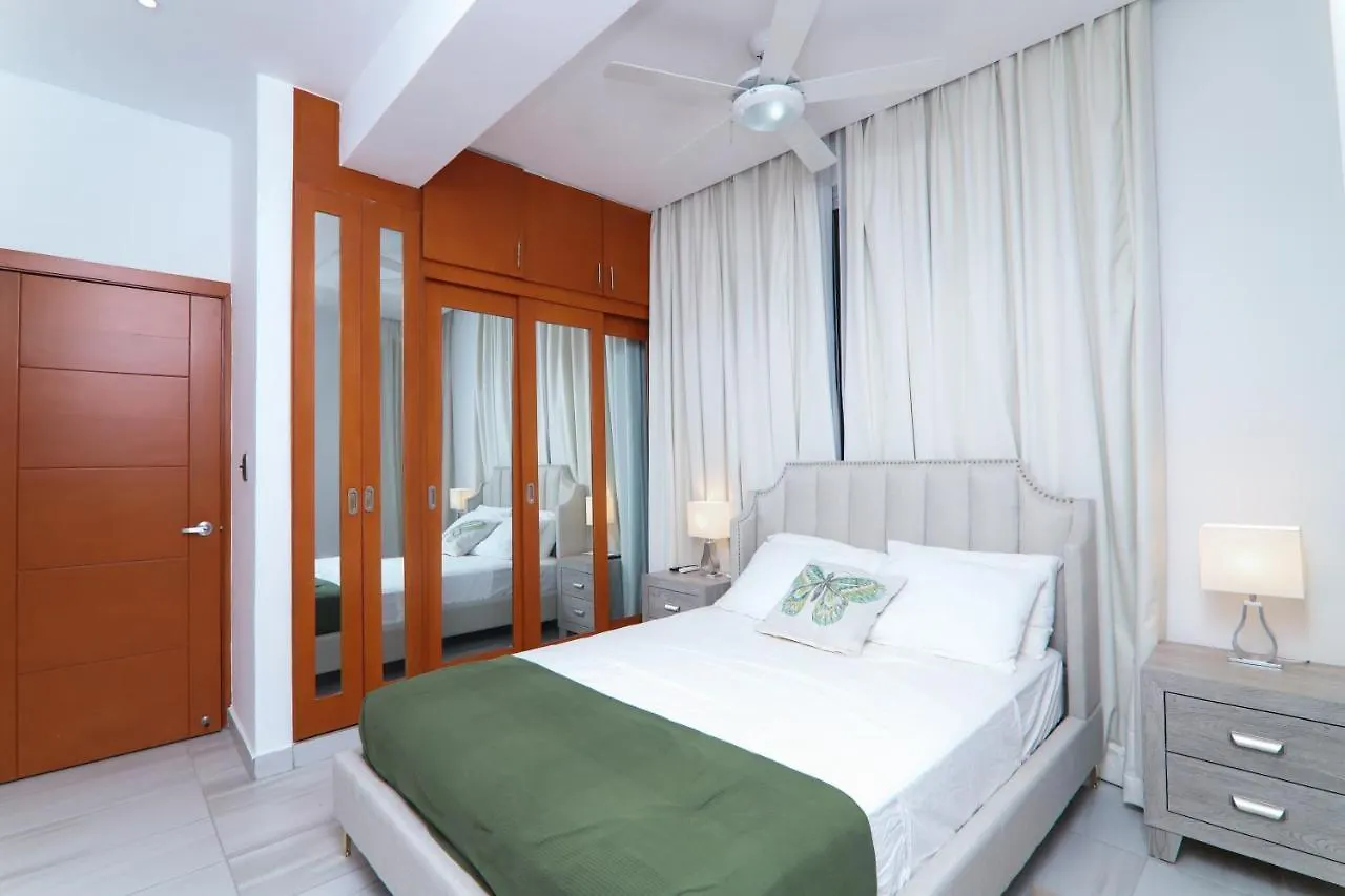 N1401 Espectacular Vista Downtown Santo Domingo Rd Apartman
