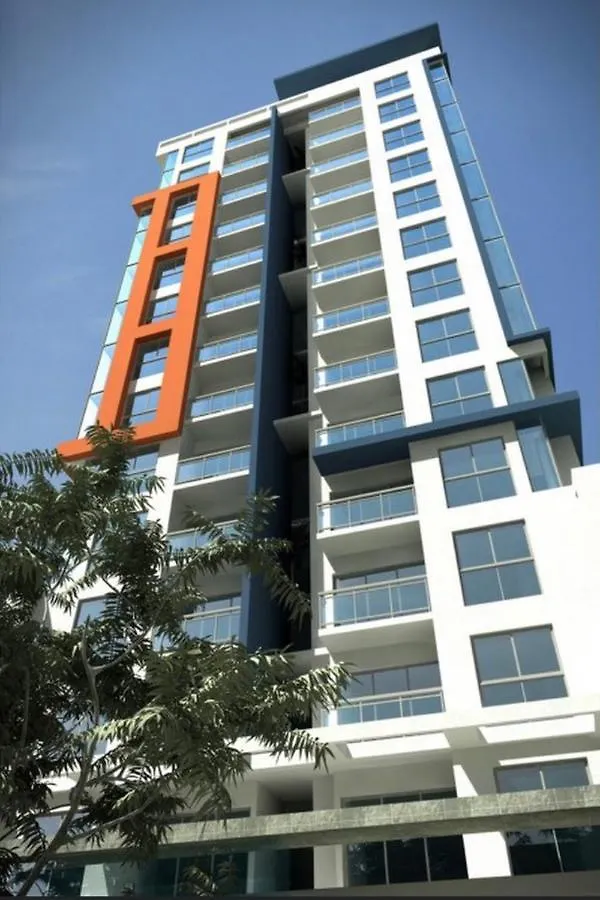 N1401 Espectacular Vista Downtown Santo Domingo Rd Apartman